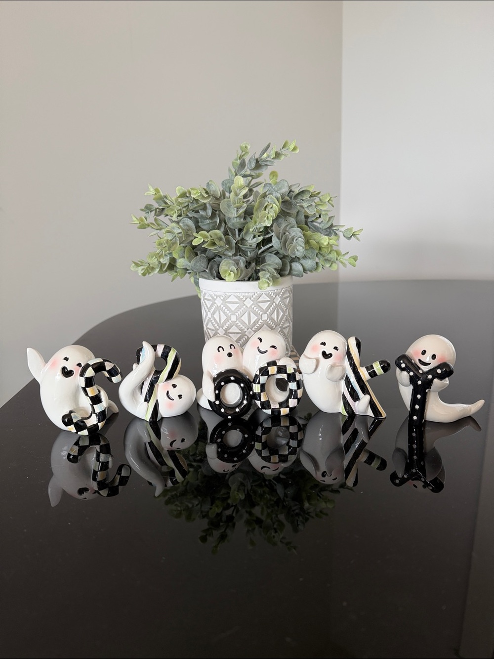 MacKenzie-Childs Boo Spooky Ghosts Set